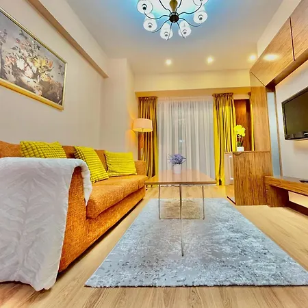 Apartament Royal With A Perfect View - Yamaluxe Bukareszt